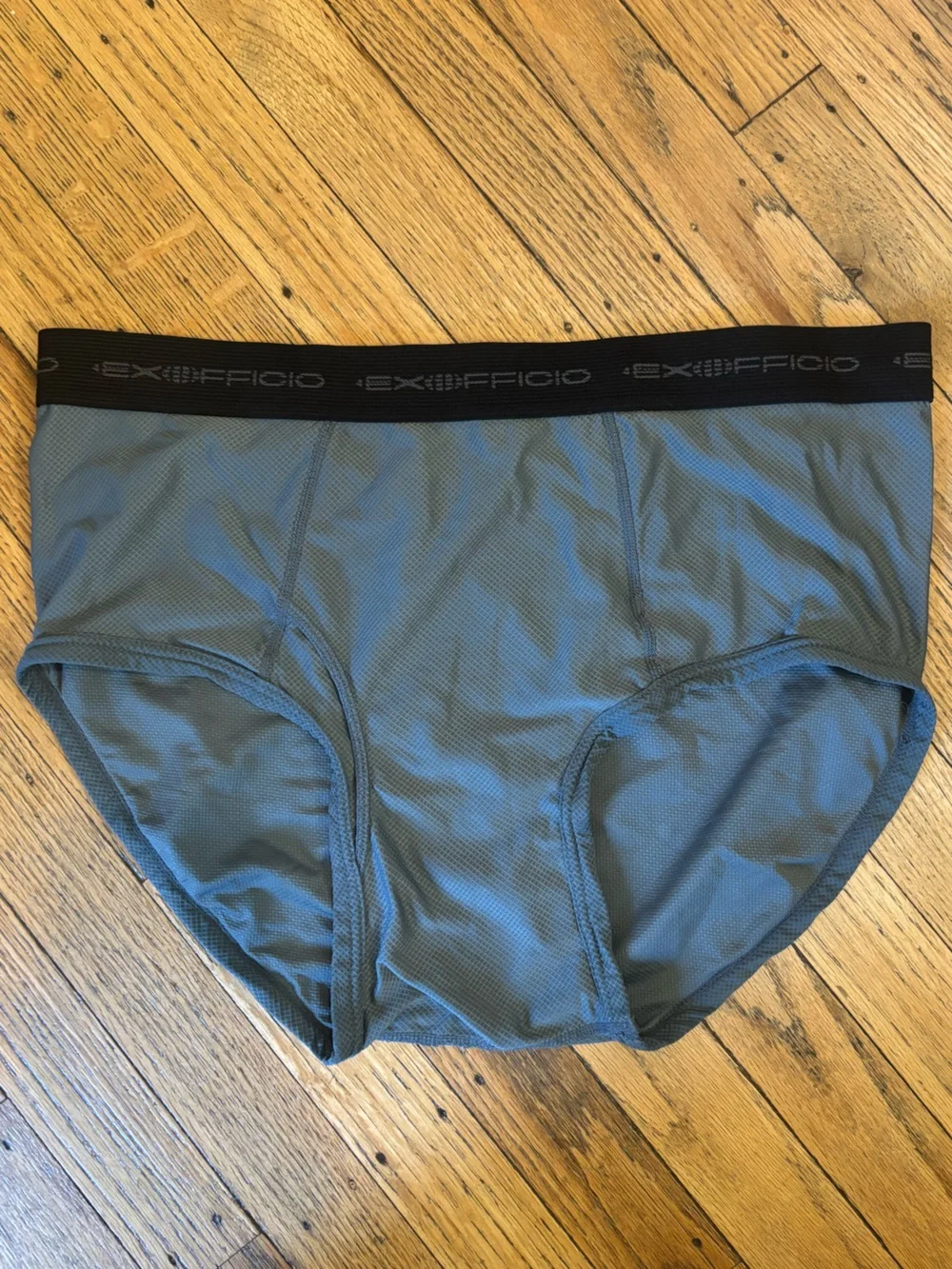 ExOfficio Charcoal and Black Mesh Travel Briefs